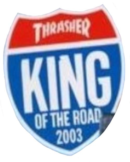 Thrasher - King of the Road 2003 logo