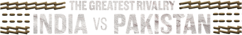 The Greatest Rivalry: India vs Pakistan logo