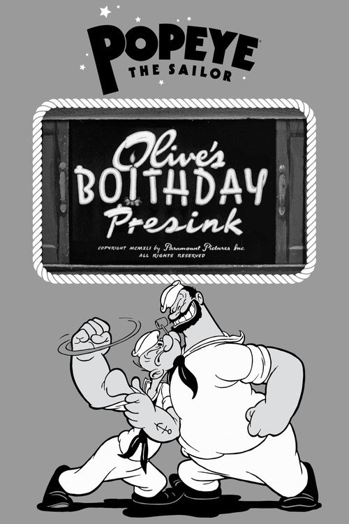 Olive's Boithday Presink