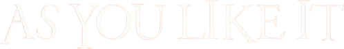 As You Like It logo