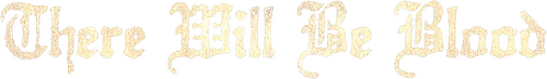 There Will Be Blood logo