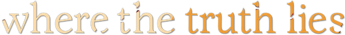 Where the Truth Lies logo