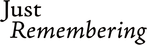 Just Remembering logo