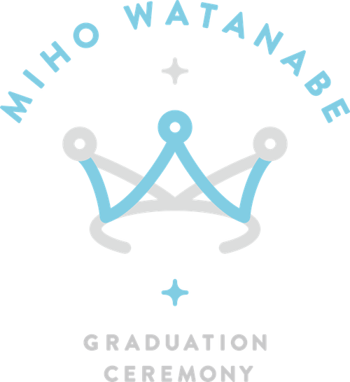 Watanabe Miho Graduation Ceremony logo