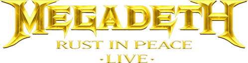 Megadeth - Rust in Peace Live logo