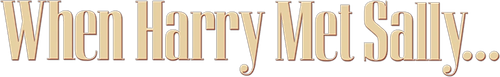 When Harry Met Sally... logo