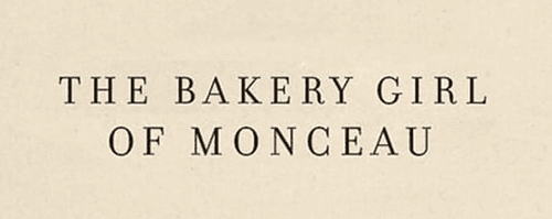 The Bakery Girl of Monceau logo