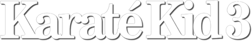 Karate Kid III logo