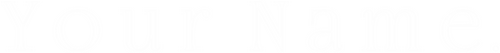 Your Name. logo