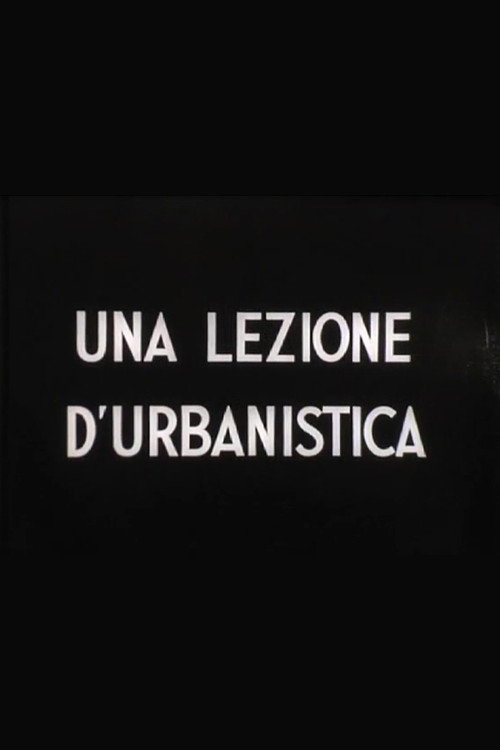 Una lezione di urbanistica