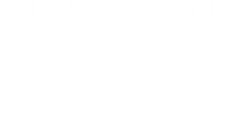 Three Colors: White logo