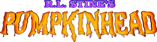 R.L. Stine's Pumpkinhead logo