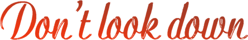 Don't Look Down logo