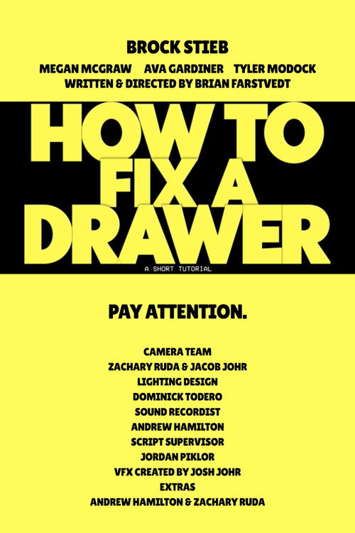How To Fix A Drawer