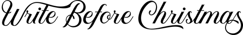 Write Before Christmas logo