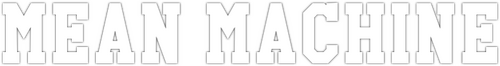 Carton rouge - Mean machine logo
