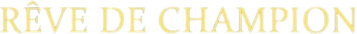 Rêve de champion logo