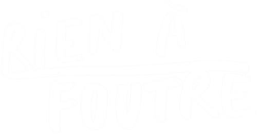 Rien à foutre logo