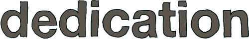 Dedication logo