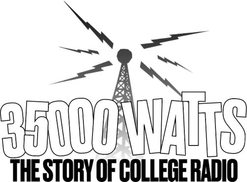 35000 Watts: The Story of College Radio logo
