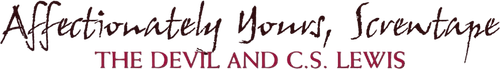 Affectionately Yours, Screwtape: The Devil and C.S. Lewis logo