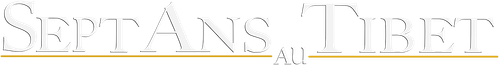 Sept ans au Tibet logo
