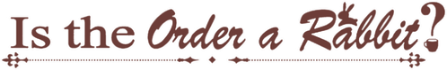 Gochuumon wa Usagi Desu ka logo