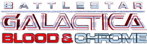 Battlestar Galactica : Blood & Chrome logo