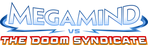 Megamind vs. the Doom Syndicate logo