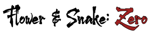 Flower & Snake: Zero logo